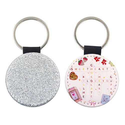 Love Search - keyring by Yaz Raja