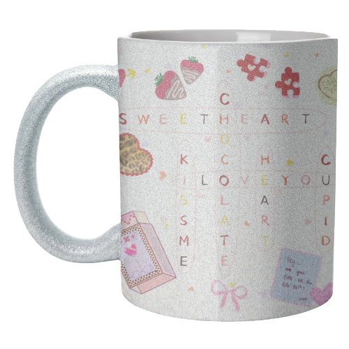 Love Search - unique mug by Yaz Raja