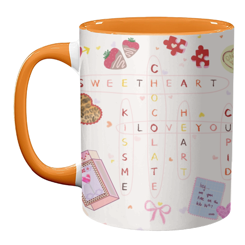 Love Search - unique mug by Yaz Raja