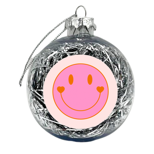 Love Smile - xmas bauble by Adam Regester