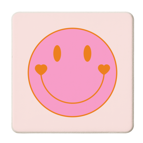 Love Smile - personalised beer coaster by Adam Regester