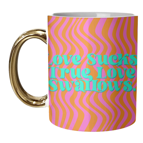 Love Sucks - unique mug by Wallace Elizabeth