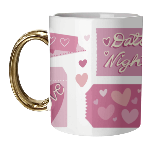 Love tokens - unique mug by PixieDrew