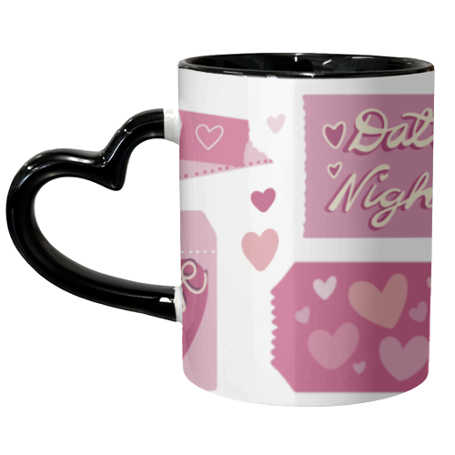 Love tokens - unique mug by PixieDrew