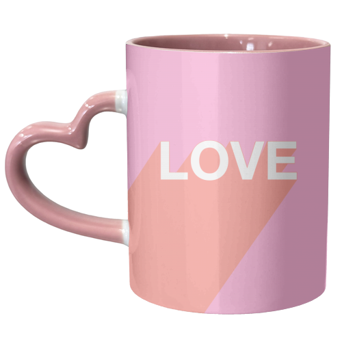 LOVE - unique mug by Adam Regester