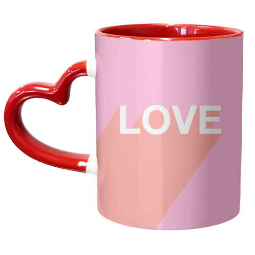 LOVE - unique mug by Adam Regester