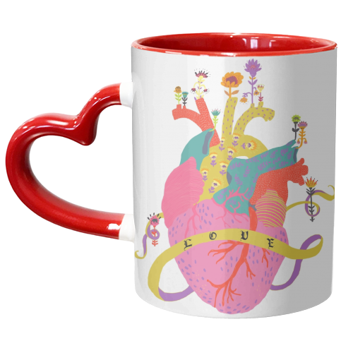Love - unique mug by Ezra W. Smith