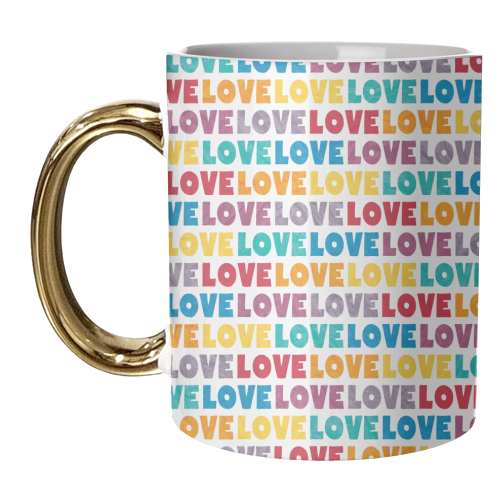 Love - unique mug by SixElevenCreations