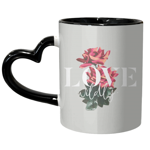 Love Wildly - unique mug by Uma Prabhakar Gokhale