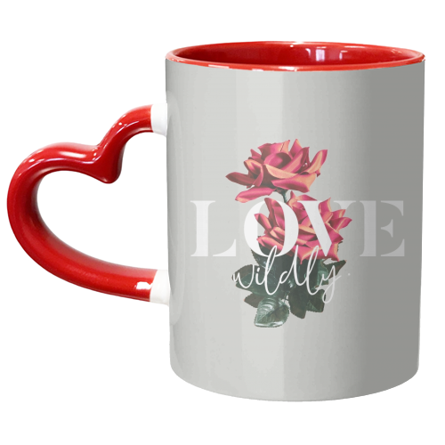Love Wildly - unique mug by Uma Prabhakar Gokhale