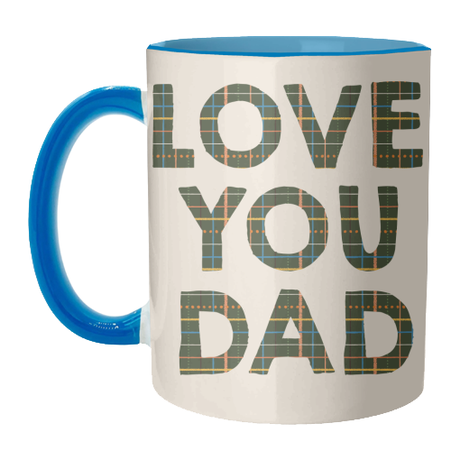 Love You Dad - unique mug by Tea Filipi