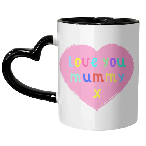 Love You Mummy - unique mug by Adam Regester