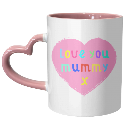 Love You Mummy - unique mug by Adam Regester