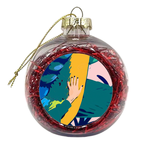 Loved - xmas bauble by Uma Prabhakar Gokhale