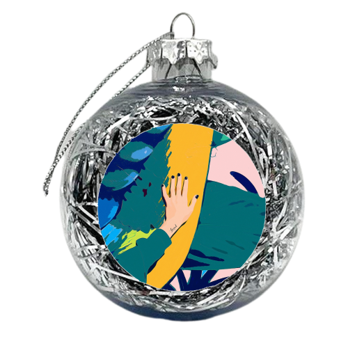 Loved - xmas bauble by Uma Prabhakar Gokhale
