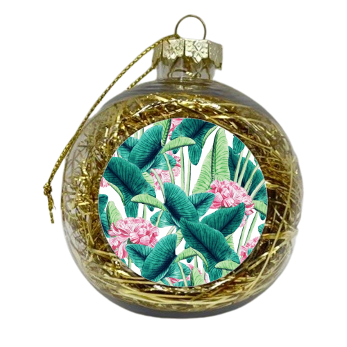 Lovely Botanical - xmas bauble by Uma Prabhakar Gokhale
