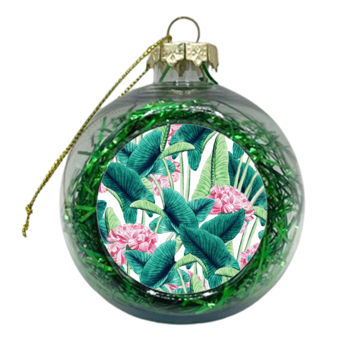 Lovely Botanical - xmas bauble by Uma Prabhakar Gokhale