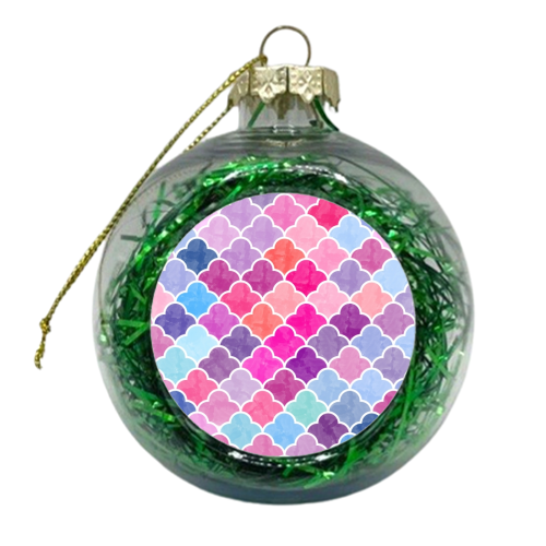 Lovely Pattern - xmas bauble by Amir Faysal