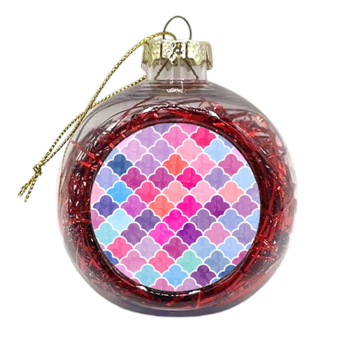 Lovely Pattern - xmas bauble by Amir Faysal
