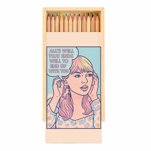 Lover Tay - Coloured Pencils with Box by Ms Doodle