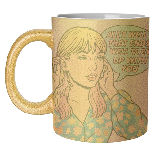 Lover Tay - unique mug by Ms Doodle