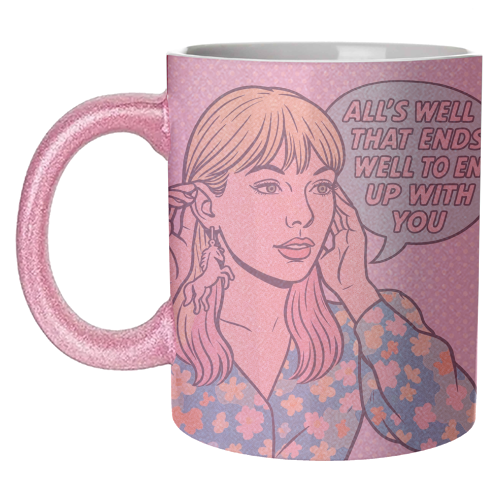 Lover Tay - unique mug by Ms Doodle
