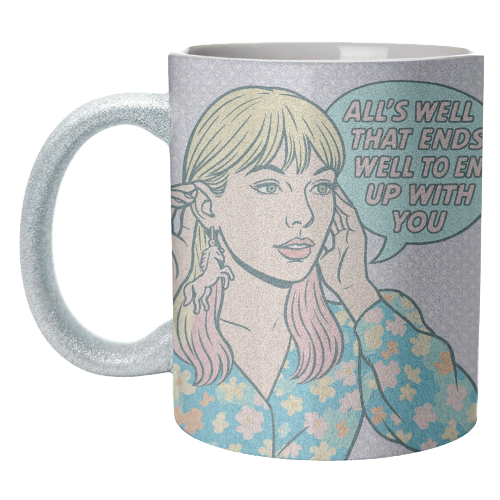 Lover Tay - unique mug by Ms Doodle