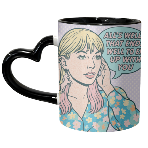 Lover Tay - unique mug by Ms Doodle