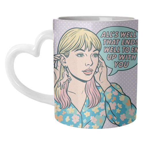Lover Tay - unique mug by Ms Doodle
