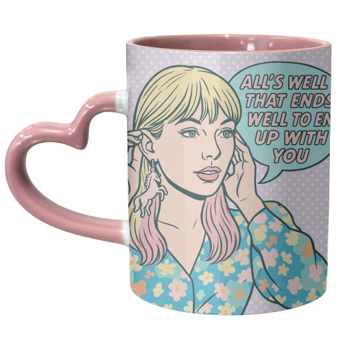 Lover Tay - unique mug by Ms Doodle