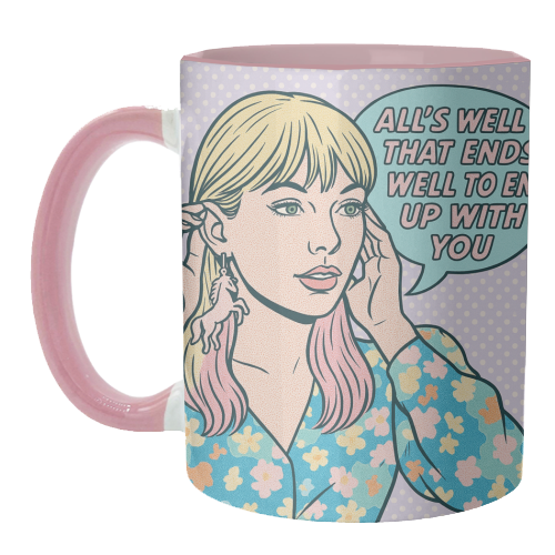 Lover Tay - unique mug by Ms Doodle