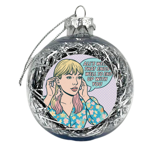 Lover Tay - xmas bauble by Ms Doodle
