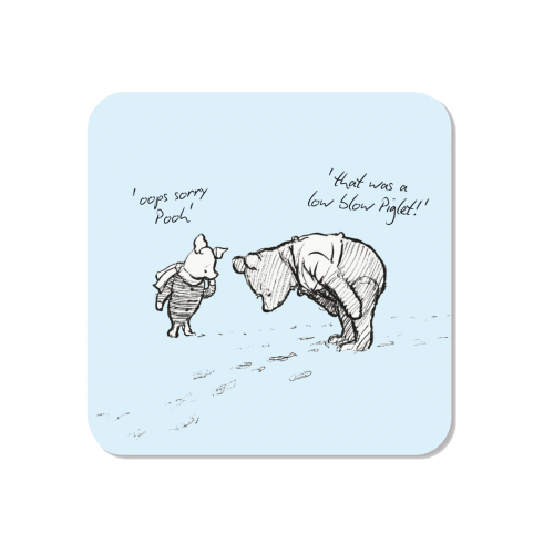 Low Blow Piglet - Magnet by Ms Doodle