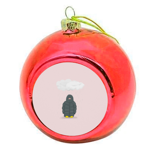 Lucky me - colourful christmas bauble by Kiki & Rocko