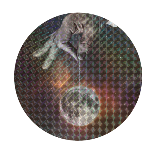 Lunar Puppeteer - Circle Sticker by OhMC! Designs