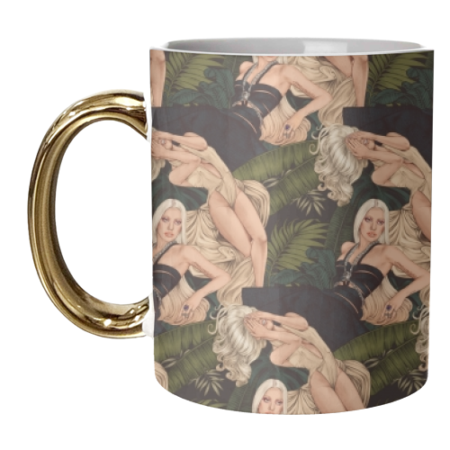Lush Life - unique mug by Helen Green