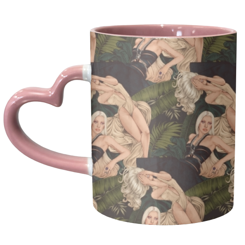 Lush Life - unique mug by Helen Green