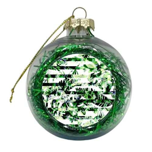 Lush Stripe - xmas bauble by Diane Wilson