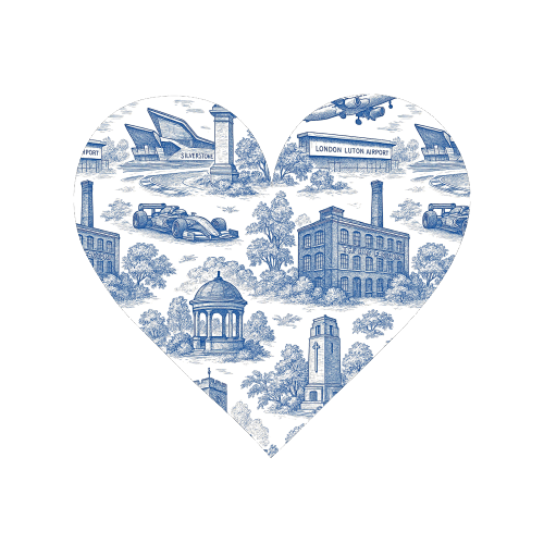 Luton Toile - Magnet by Lilly Rose