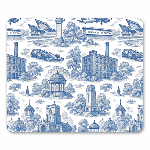 Luton Toile - mouse mat by Lilly Rose