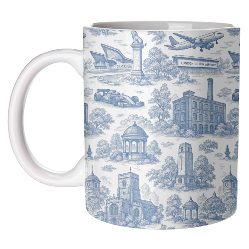 Luton Toile - unique mug by Lilly Rose