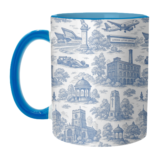 Luton Toile - unique mug by Lilly Rose