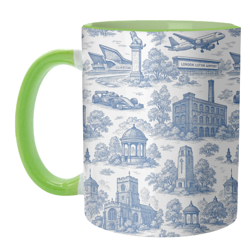 Luton Toile - unique mug by Lilly Rose