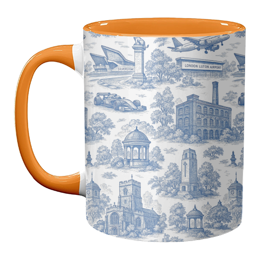 Luton Toile - unique mug by Lilly Rose
