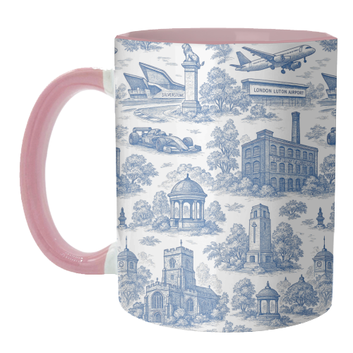 Luton Toile - unique mug by Lilly Rose