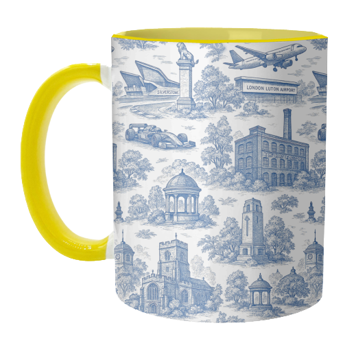 Luton Toile - unique mug by Lilly Rose