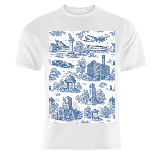 Luton Toile - unique t shirt by Lilly Rose