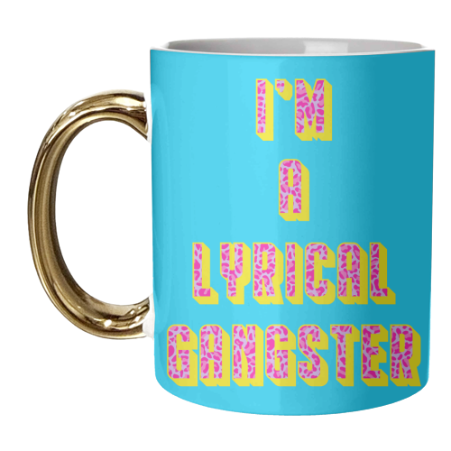 Lyrical Gangster - unique mug by Wallace Elizabeth