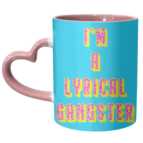 Lyrical Gangster - unique mug by Wallace Elizabeth