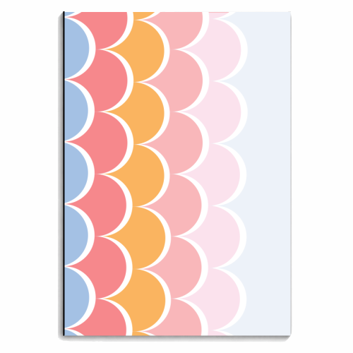 Macaron - personalised A4, A5, A6 notebook by InspiredImages